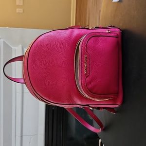 Beautiful hot pink Michael Kors backpack